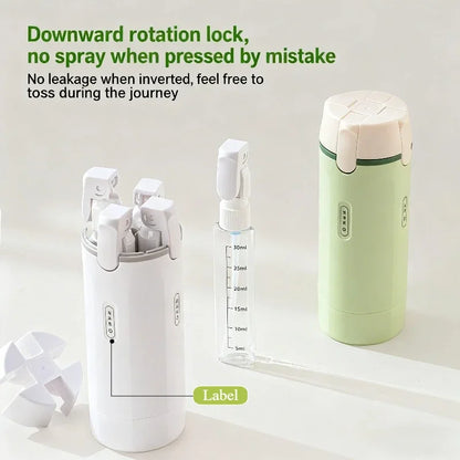 Arova Co. 1pc 4-in-1 lotion Dispenser Bottle, Travel Bottle , Travel Dispenser Bottle,