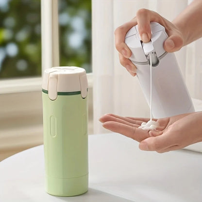 Arova Co. 1pc 4-in-1 lotion Dispenser Bottle, Travel Bottle , Travel Dispenser Bottle,